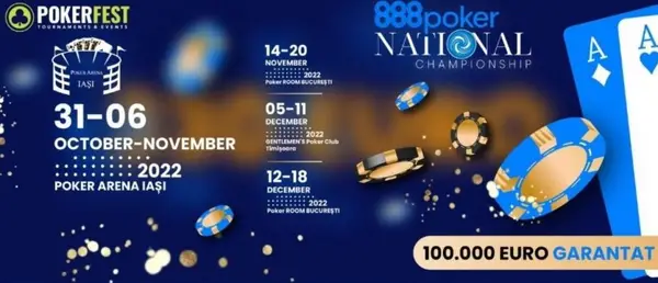 Timișoara, una din cele trei destinații ale noii ediții 888Poker National Championship