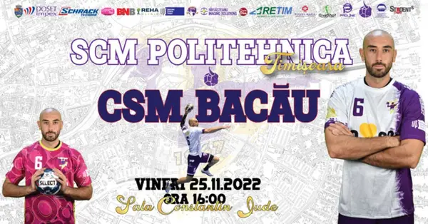 SCM Politehnica Timisoara - CSM Bacau