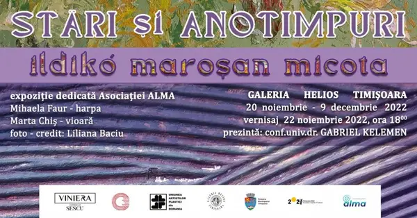 Stari si Anotimpuri - Vernisaj oferit de artistul plastic Ildiko Marosan Micota