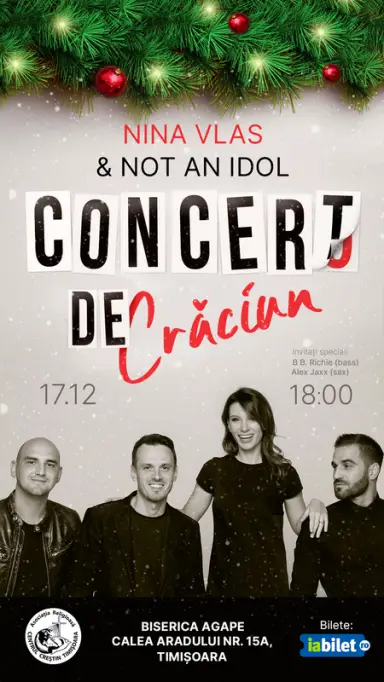 Concert de Craciun la Biserica Agape