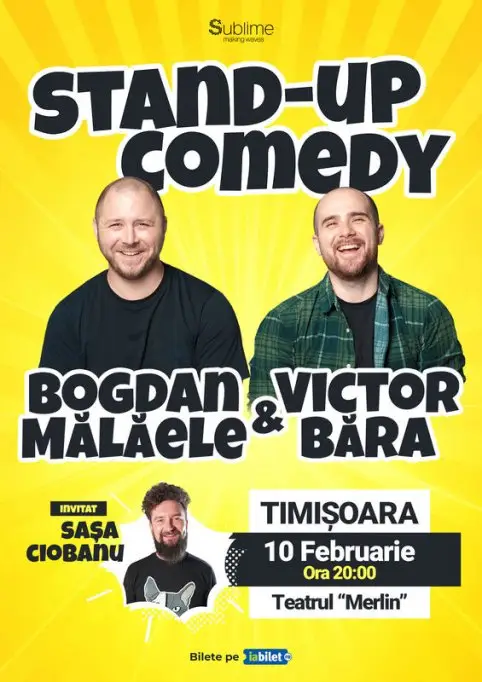 Stand Up Comedy cu Bogdan Malaele si Victor Bara