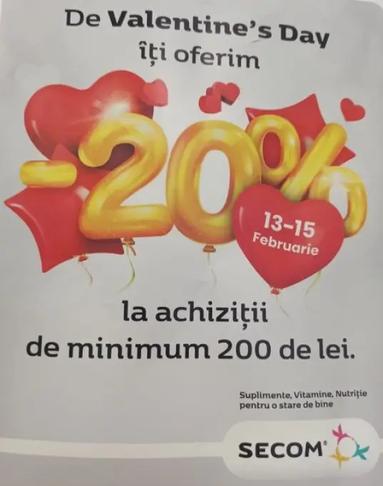 Reduceri de Valentine’ S Day la Secom