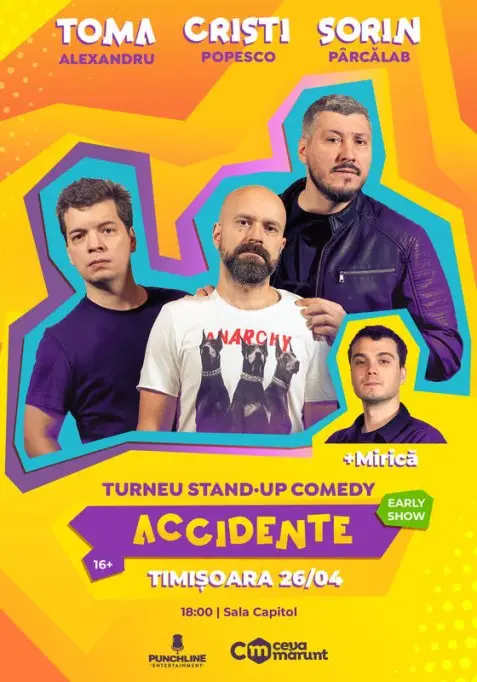Stand-up cu Toma, Cristi & Sorin - Accidente