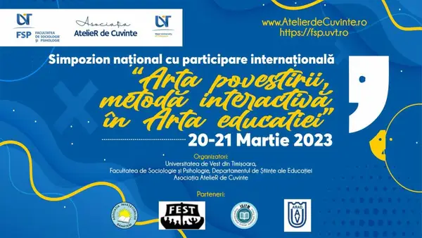 Simpozion național “Arta povestirii, metodă interactivă în Arta educației”
