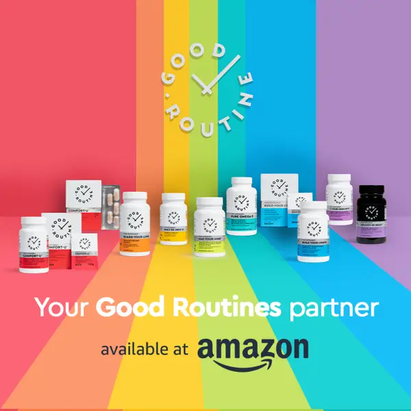 Brandul de suplimente Good Routine listat pe Amazon
