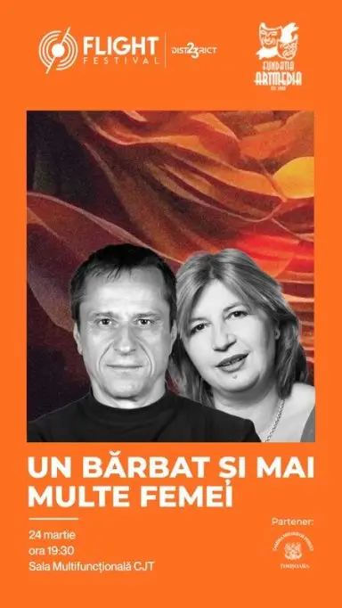 Un barbat si mai multe femei