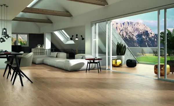 Descoperă eleganța și durabilitatea gresiei tip parchet ceramic cu modele inspirate din lemn natural