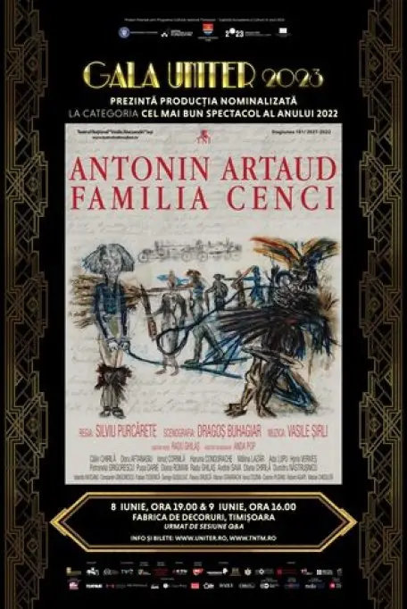 Antonin Artaud. Familia Cenci