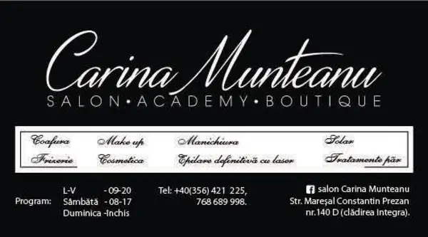 Salon Carina Munteanu