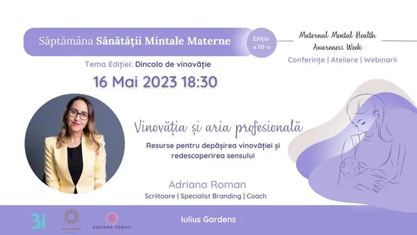 Saptamana sanatatii mintale materne