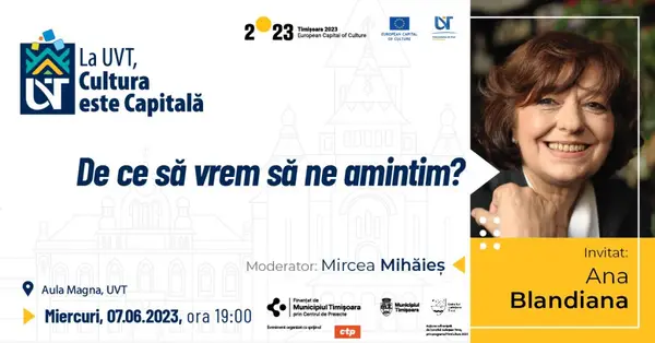 Ana Blandiana - De ce să vrem să ne amintim?
