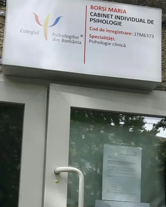 Cabinet Psihologie clinica pe strada Sfintii Apostoli Petru si Pavel