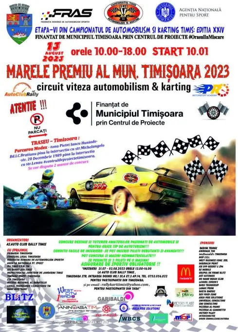 Marele Premiu Al Municipiului Timisoara 2023