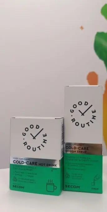Raceli, tuse, aliatul tau pentru confort respirator - gama Cold-Care de la Good Routine