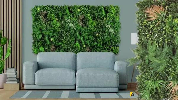 Gradina verticala artificiala: 4 idei creative de utilizare