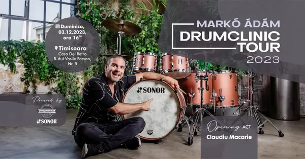 Drumclinic Sonor Adam Marko