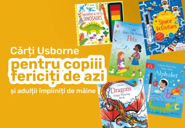 De ce sa introduci cartile Usborne in viata micutilor inca din primele luni de viata?