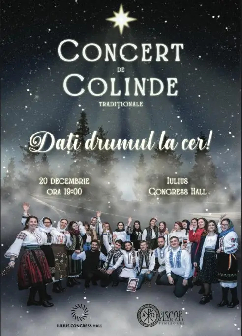 Concert de colinde: Dati drumul la cer!