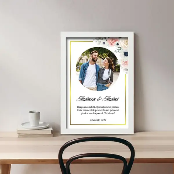 Tablourile personalizate pentru cupluri: cadouri perfecte pentru a celebra iubirea