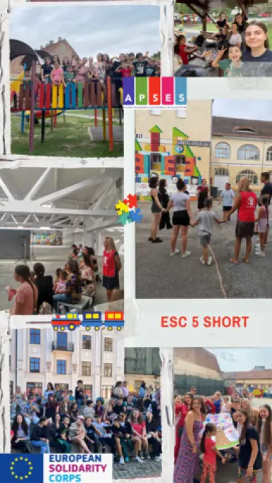 Volunteering in non-formal education in Timisoara ESC5 Short 2022-1-RO01-ESC51-VTJ-000080611