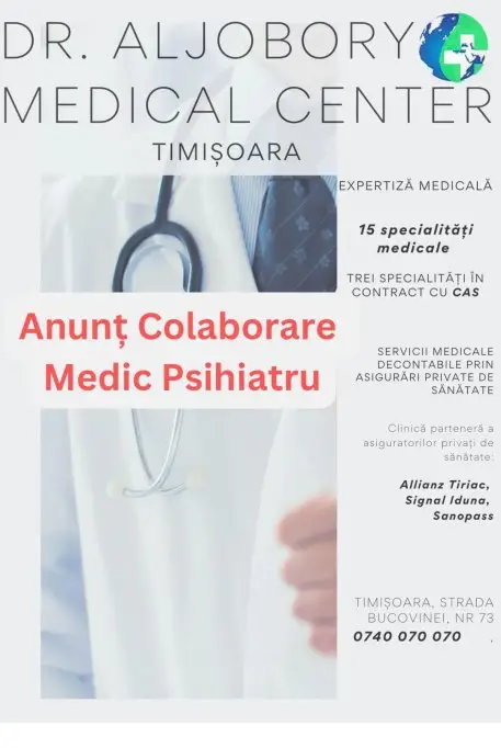 Angajam medic specialist sau primar psihiatru