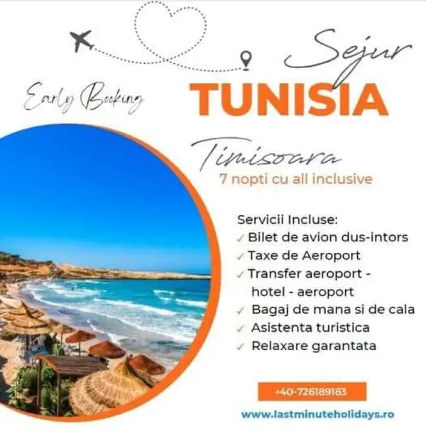 Oferte vacanta pentru Tunisia