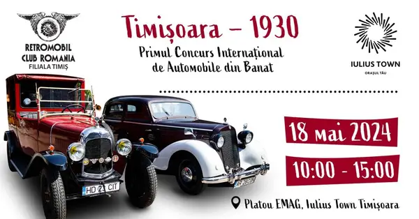 Timisoara 1930, Primul Concurs International de Automobile din Banat