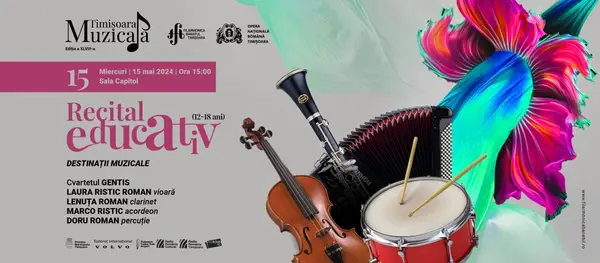 Recital educativ | Destinatii muzicale (12-18 ani)