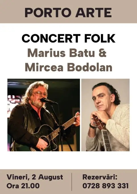 Concert Marius Batu & Mircea Bodolan