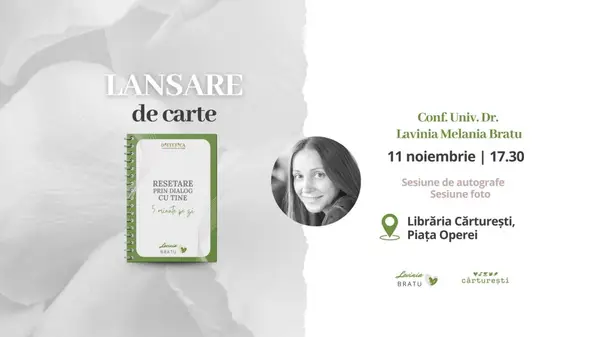 Lansare Jurnal Terapeutic II - Lavinia Melania Bratu