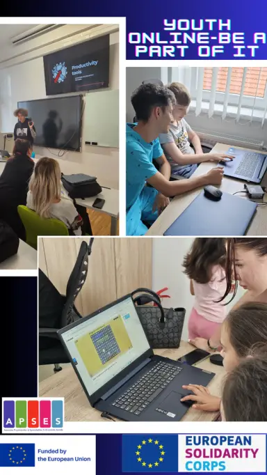 Proiect de solidaritate pentru promovarea competențelor digitale!