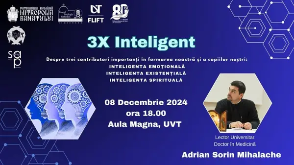 Conferinta ”3 x Inteligent” - diac. Adrian Sorin Mihalache