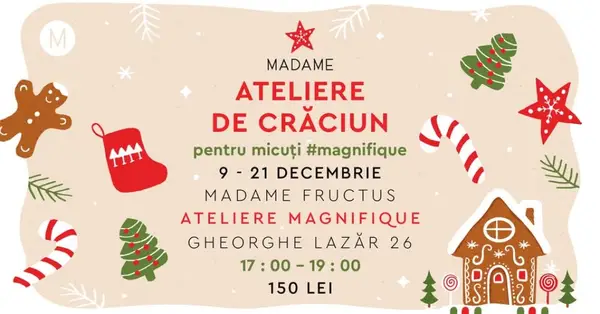 Atelierele de Craciun pentru copii