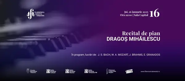 Recital de pian Dragos Mihailescu