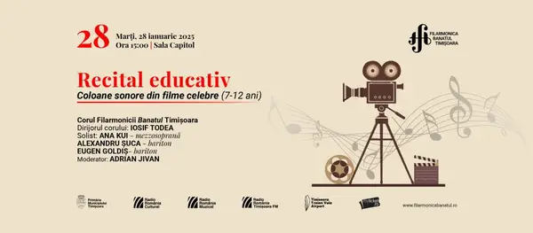 Coloane sonore din filme celebre - recital educativ