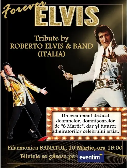 Forever ELVIS Tribute by Roberto Elvis & Band