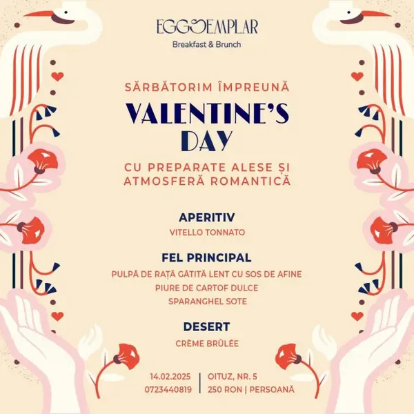 Valentine’s Day la Eggsemplar