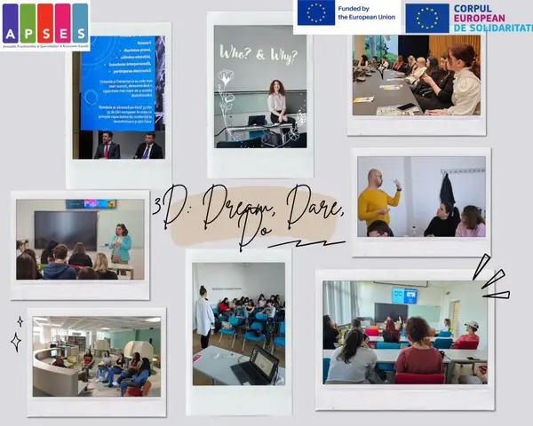 Tinerii din Timișoara au transformat viziunea în acțiune prin proiectul 3D: Dream, Dare, Do!