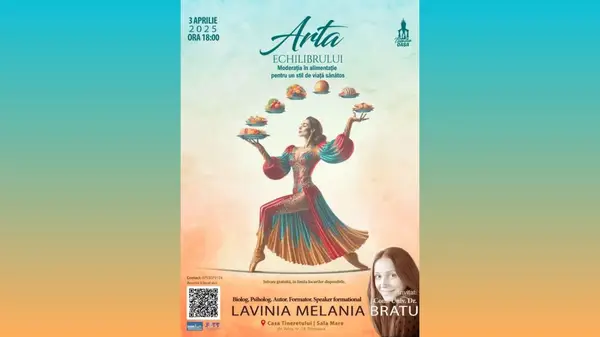 Conferinta Arta echilibrului - Lavinia Melania Bratu