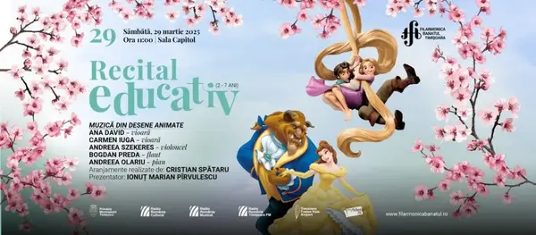 Recital educativ - Muzica din desene animate (2-7 ani)
