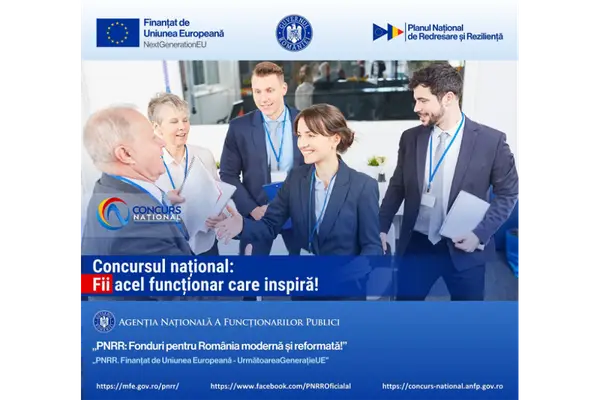 Vrei un job care să te provoace profesional? Prin înscriere la Concursul Național ANFP, ai șansa!