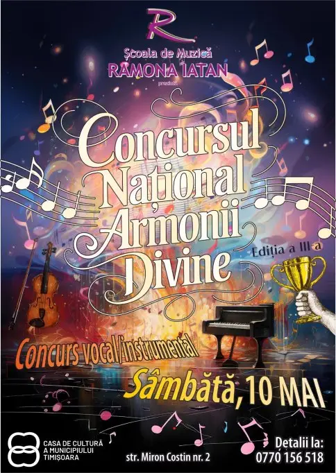 Concursul Național “ARMONII DIVINE”