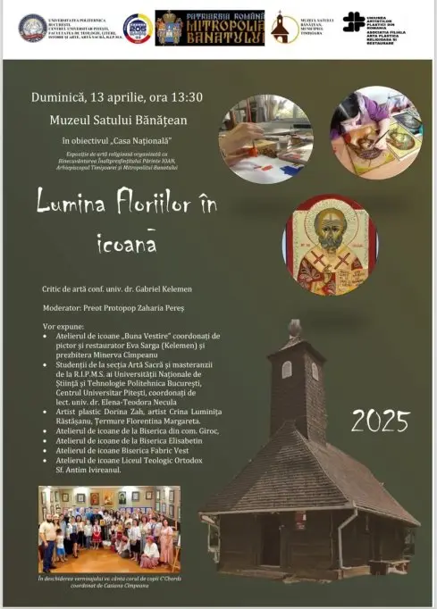 Expozitia de icoane "Lumina Floriilor in Icoana'