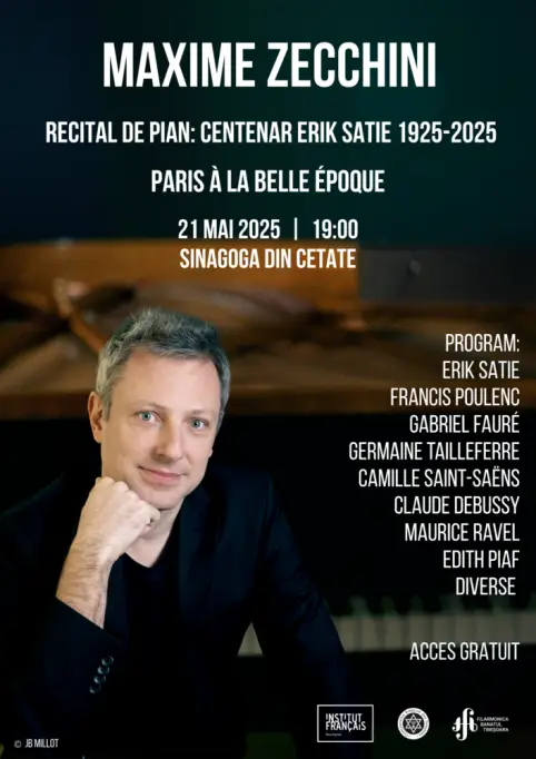 Recital de pian: Centenar Erik Satie 1925-2025