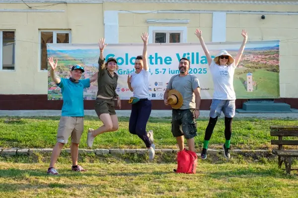 3 zile, 400 de voluntari, 30 de obiective: a fost Color the Village la Grădinari