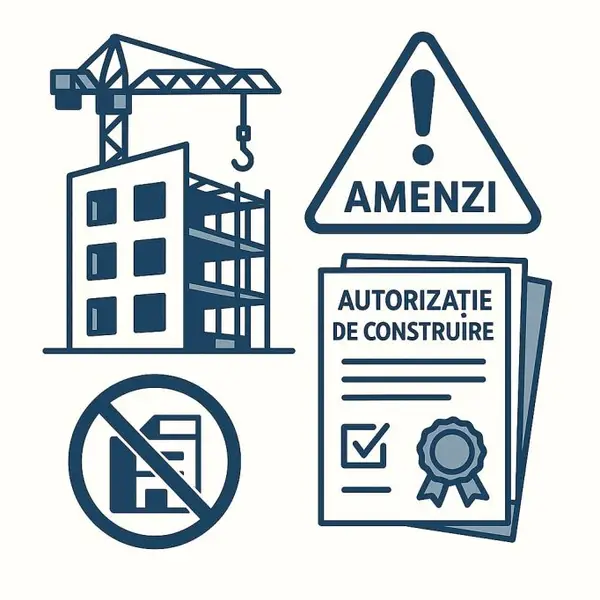 Amenzile pe care le riști dacă construiești fără autorizație