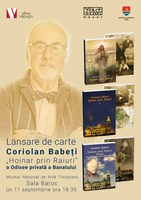 Lansarea de carte Coriolan Babeți - Hoinar prin Raiuri