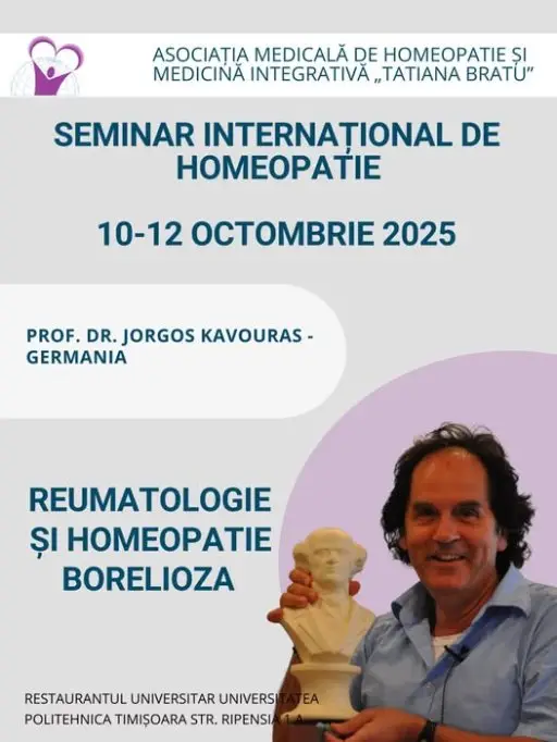 Seminarul "Reumatologie si Homeopatie Borelioza"