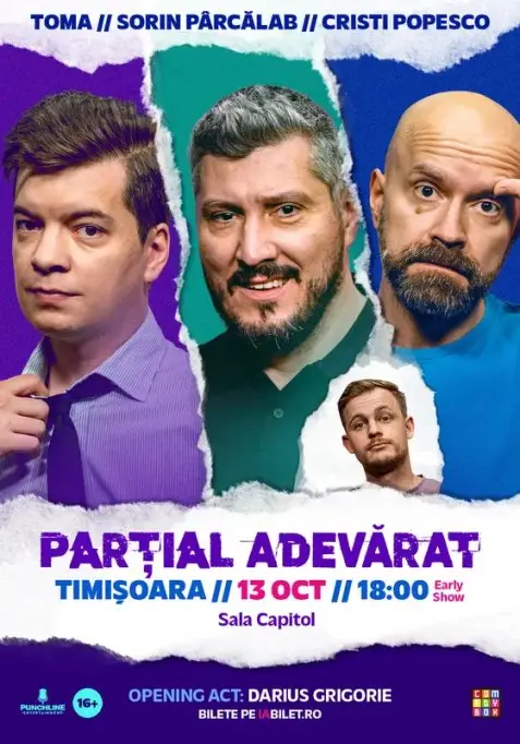 Stand-up Comedy cu Sorin Pârcălab