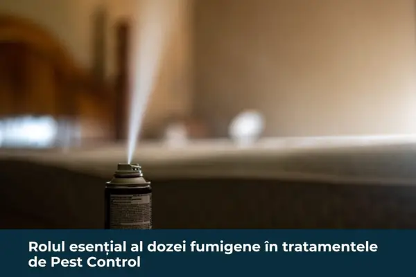 Rolul esențial al dozei fumigene în tratamentele de Pest Control
